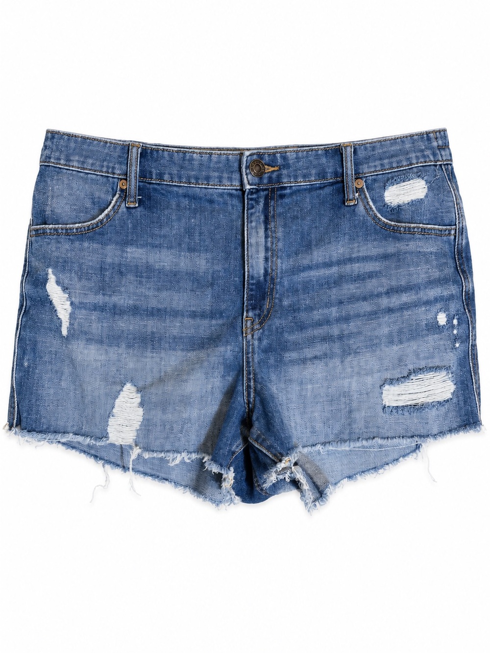 Aerie Distressed Denim Cutoff Shorts – Women’s XL